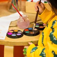 Reggio Emilia Childcare Centres | Chapter 1 – Parenting Child painting